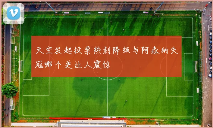 天空发起投票热刺降级与阿森纳失冠哪个更让人震惊